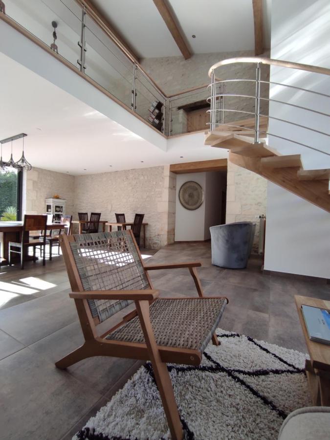Bed and Breakfast Les Cuves - Saintes Chaniers Exterior foto