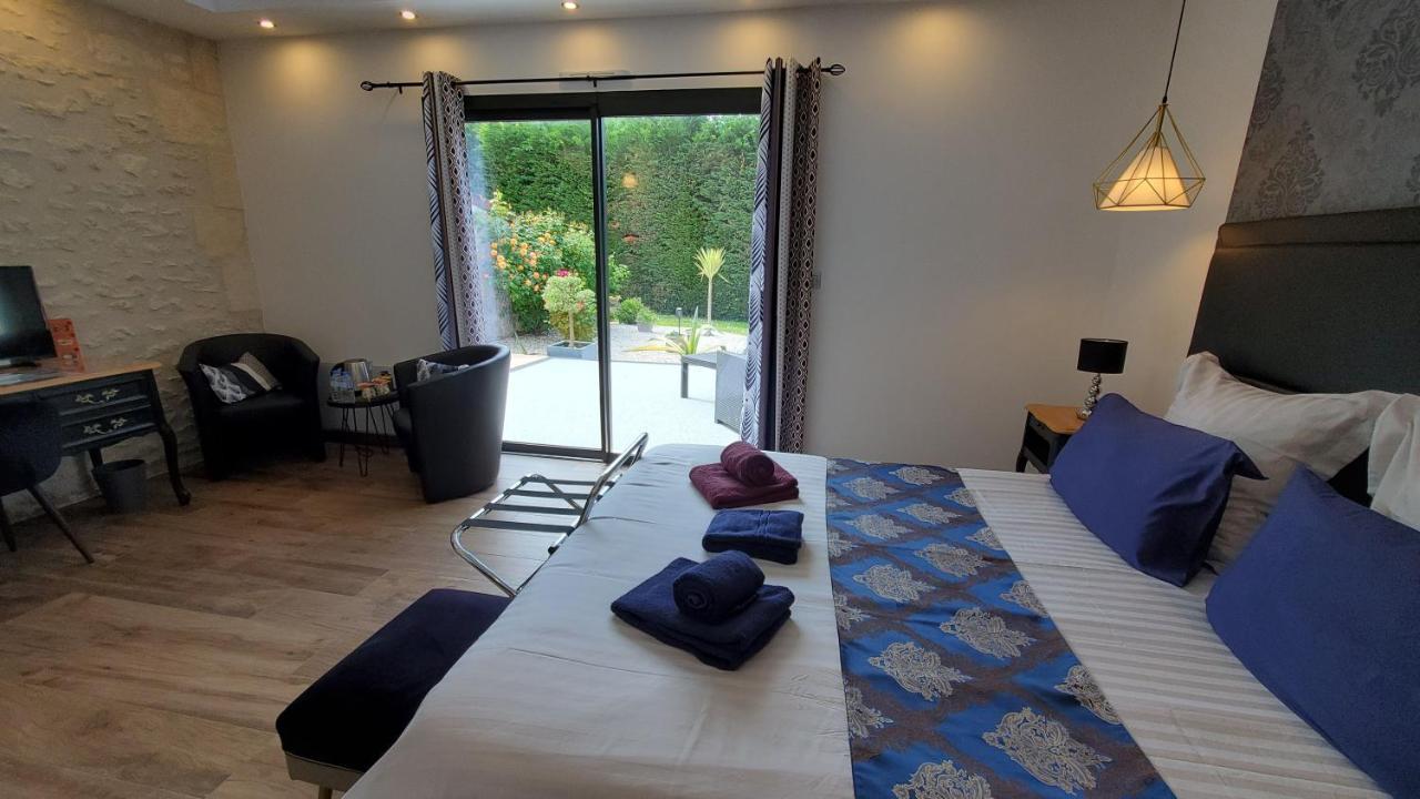 Bed and Breakfast Les Cuves - Saintes Chaniers Exterior foto