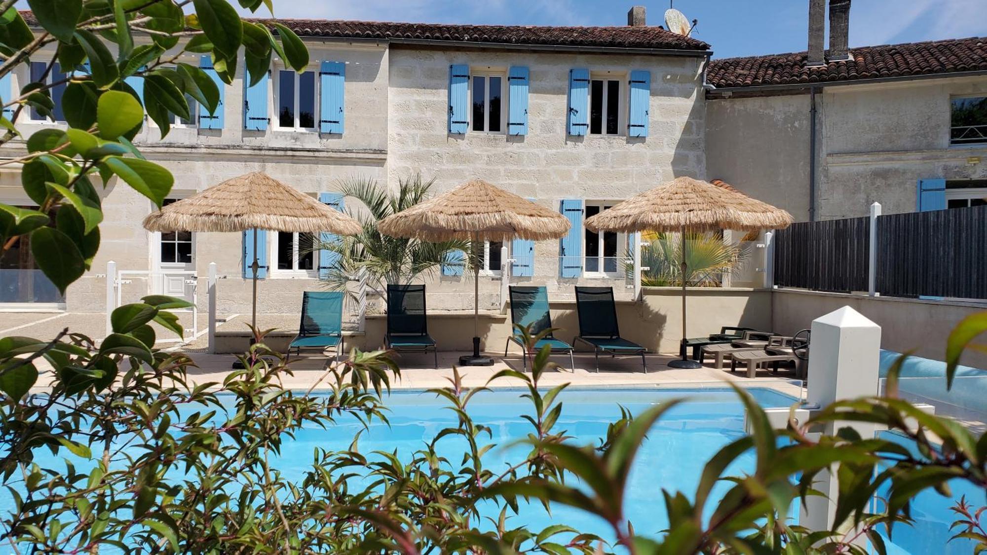 Bed and Breakfast Les Cuves - Saintes Chaniers Exterior foto